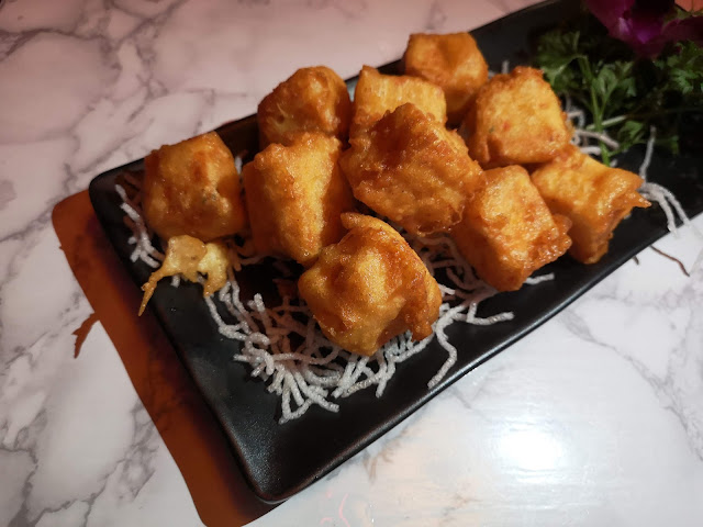 Crispy Chestnut Beancurd