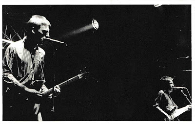 The Jam on stage at Saddleworth Arts Festival June 1979