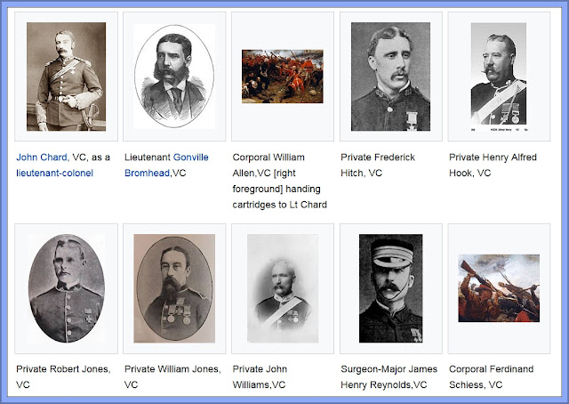 All Rorke's Drift VC Winners - Wikipedia Attributions