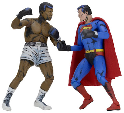 DC Comics Action Figure 2 Pack Superman vs Muhammad Ali by NECA