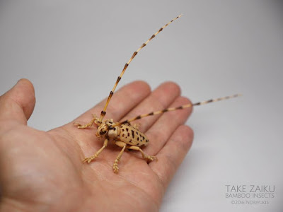 Artis Jepang Menciptakan Serangga dari Bambu, Hasilnya Sungguh Mengejutkan!