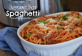 This Instant Pot Spaghetti is an easy meal to make for family dinner