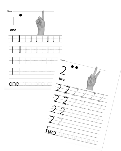 download writing numbers 1 10 worksheets