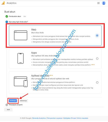 Daftar Blog Ke Google Analytics