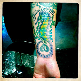 King Neptune Sailor Jerry Tattoo The tattoo is an ode to her