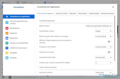 BlueMail pour Windows