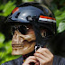 Skull Motorcycle Helmet Mask