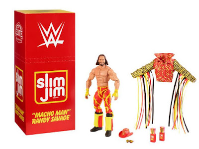 San Diego Comic Con 2019 Exclusive Slim Jim Macho Man Randy Savage Elite Action Figure by WWE x Mattel x Entertainment Earth