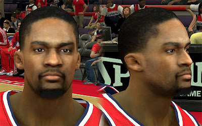 NBA 2K13 Martell Webster Cyberface Patch