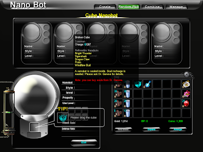 GhostX Ultimate - Retrieving Nanobot From Cubes