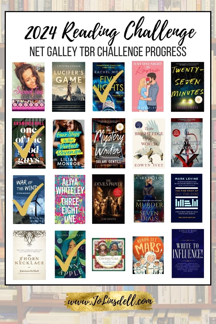 The Net Galley TBR Reading Challenge February 2024 update