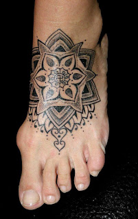 Girls Foot Tattoos
