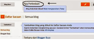 Tutorial cara buat blog gratis di blogger