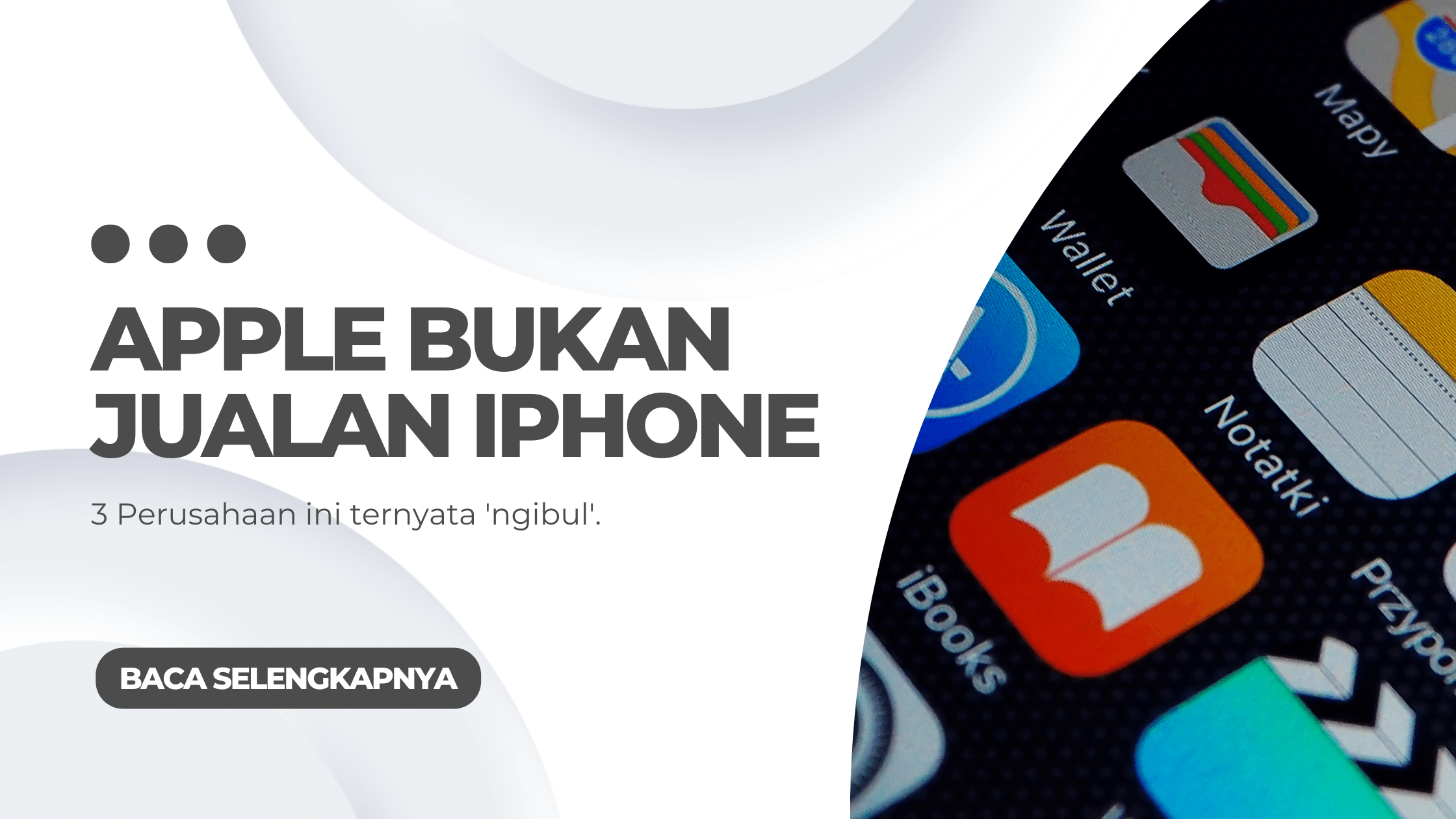 Ternyata Apple Bukan Jualan iPhone