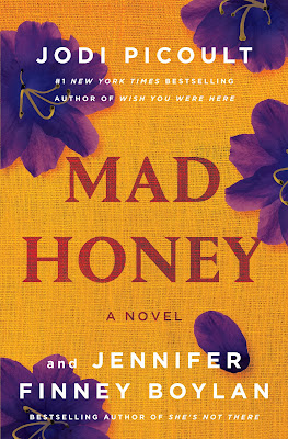 book cover of women's fiction novel Mad Honey by Jodi Picoult and Jennifer Finney Boylan