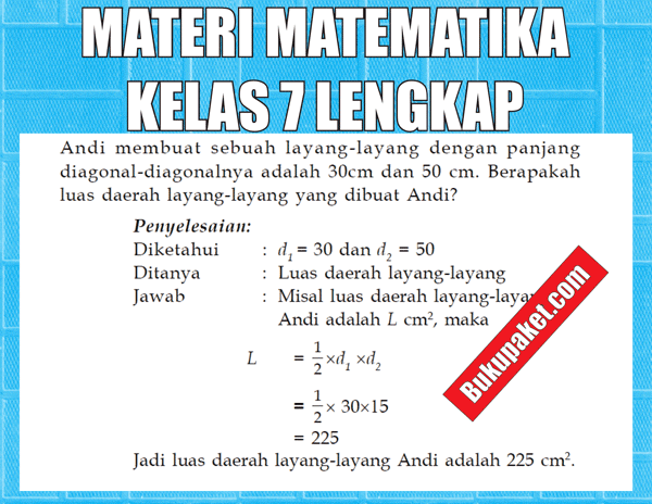  Kalau kita mendengar istilah matematika yang ada dalam benak kita niscaya hitung Materi Matematika Kelas 7 SMP/MTs Semester 1/2 Lengkap