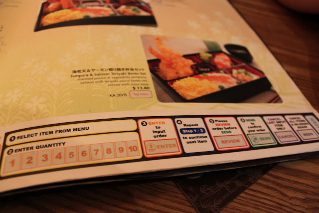 Japanese Menu