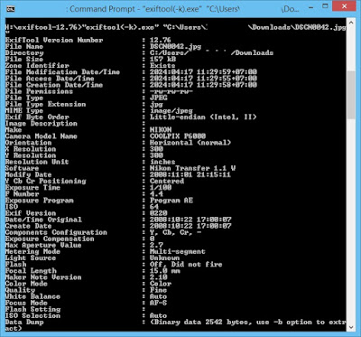 Digital Forensics:How to View and Remove Metadata from Images