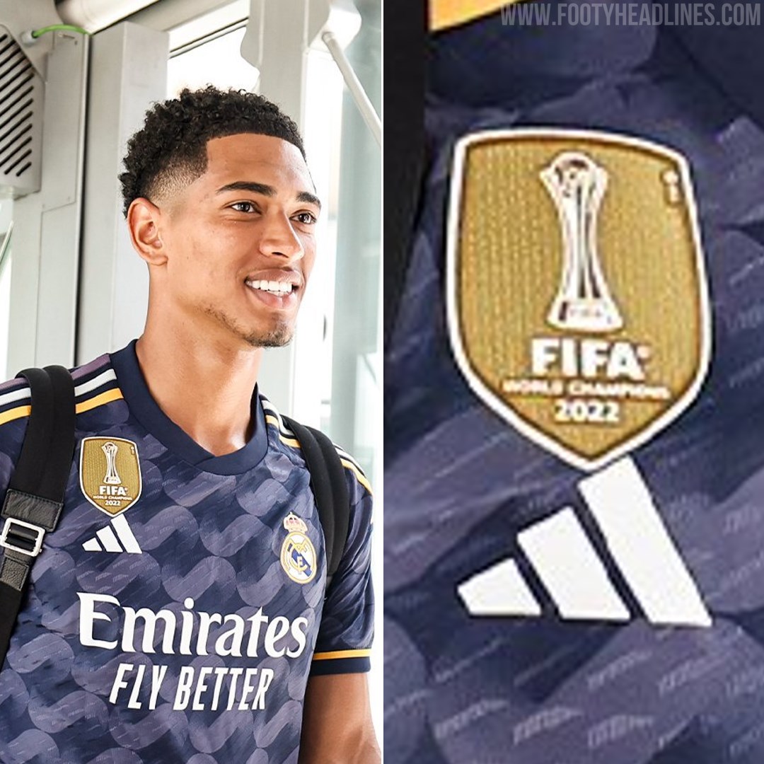 2021 FIFA Club World Cup Champions Jersey Iron On Patch Badge Gold