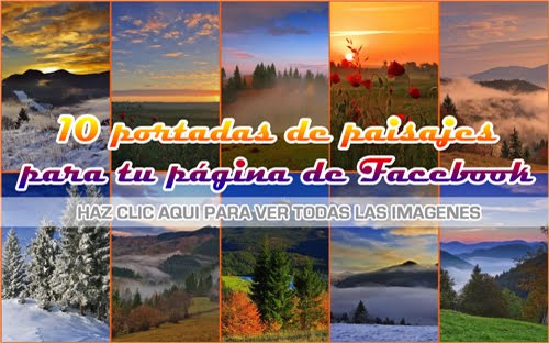 Portadas de Paisajes para tu página en Facebook