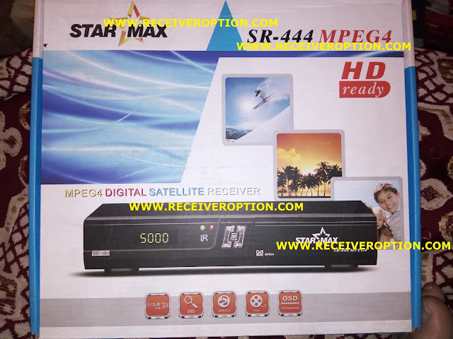 STAR MAX SR-444 MPEG4 RECEIVER BISS KEY OPTION