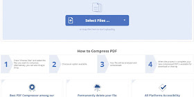 how to compress pdf files