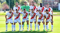 RAYO VALLECANO DE MADRID. Temporada 2022-23. Lejeune, Diego López, Catena, Nteka, Camello. Unai López, José Pozo, Óscar Valentín, Salvi Sánchez, Balliu, Mario Hernández. RAYO VALLECANO DE MADRID 0 🆚 REAL VALLADOLID C. F. 0 Viernes 05/08/2022, 10:30 horas. Partido amistoso de entrenamiento. Las Rozas, Madrid, campo de la Ciudad del Fútbol de Las Rozas: 600 espectadores. GOLES: No hubo.