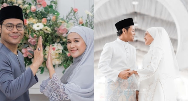 Majlis nikah hanya dihadiri ahli keluarga. Dah selamat bernikah sekali Syamel dedahkan tarikh majlis resepsi akan diadakan.