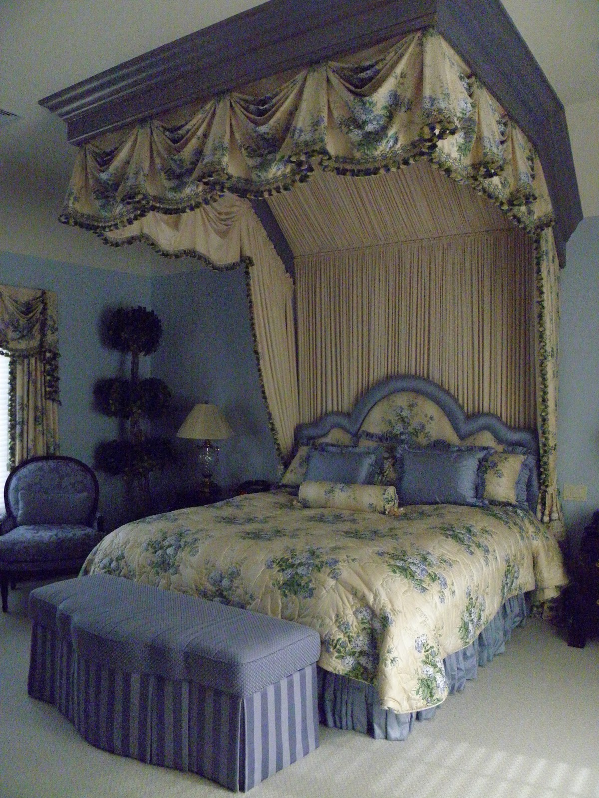 FRENCH COUNTRY GIRL: Master Bedroom English Country