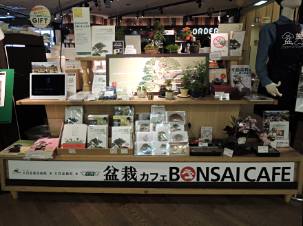 盆栽カフェ 物販