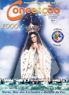 PROGRAMA DA FESTA DE NOSSA SENHORA DA CONCEIÇÃO – 2000 – Santarém – Pará - Brasil