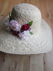 sombrero, hat, flores