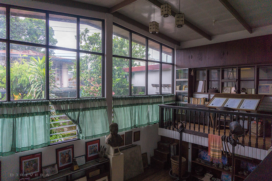 Inside Botong Francisco's house