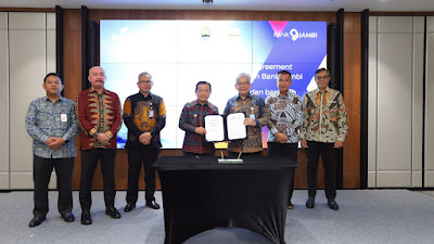 Finalisasi Pengembangan KUB, Bank bjb dan Bank Jambi Tandatangani Shareholders Agreement
