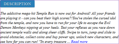 Temple Run game review