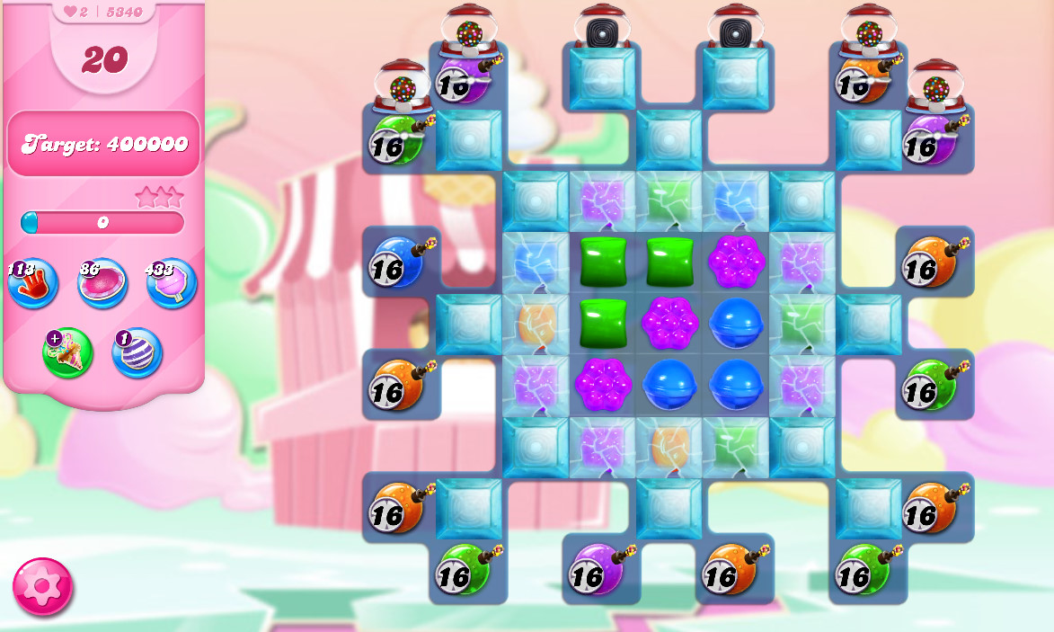 Candy Crush Saga level 5340