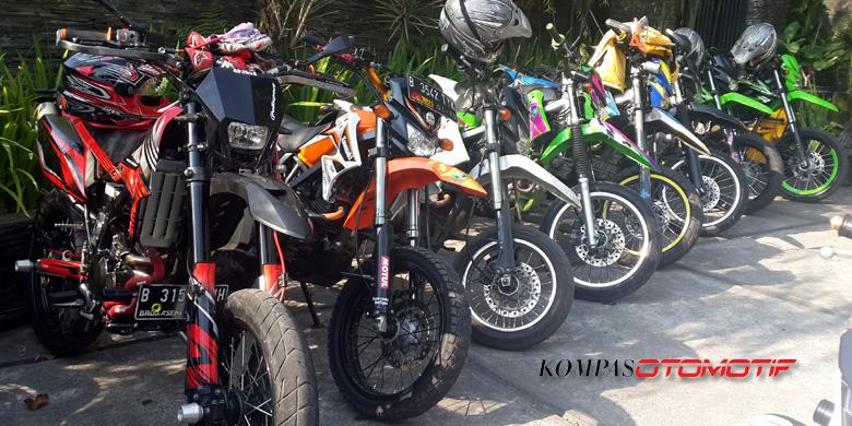 Trend Motor Trail Modifikasi  Untuk  Pemakain HARIAN  LAPAK 