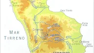 Cartina Calabria Monti