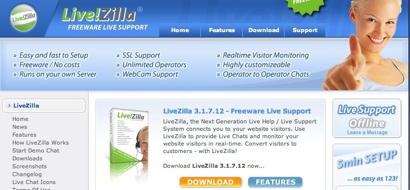 E-business Ideas: LiveZilla freeware Live Chat ROCKS!
