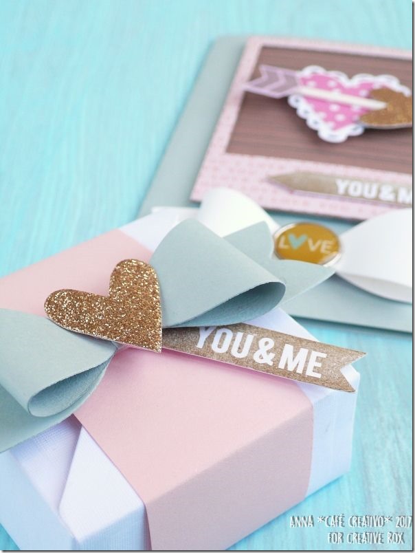 San Valentino - Card e scatolina coordinata con la Big Shot e Fustelle Sizzix