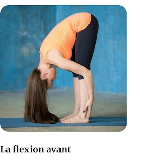 الانحناء إلى الأمام la flexion avant