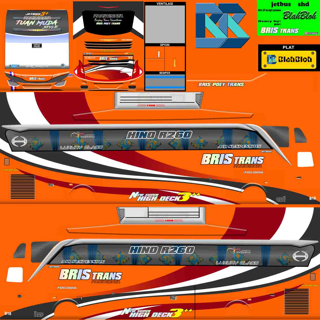 livery bus bris trans