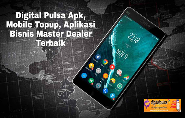 Digital Pulsa Apk, Mobile Topup, Aplikasi Bisnis Master Dealer Terbaik