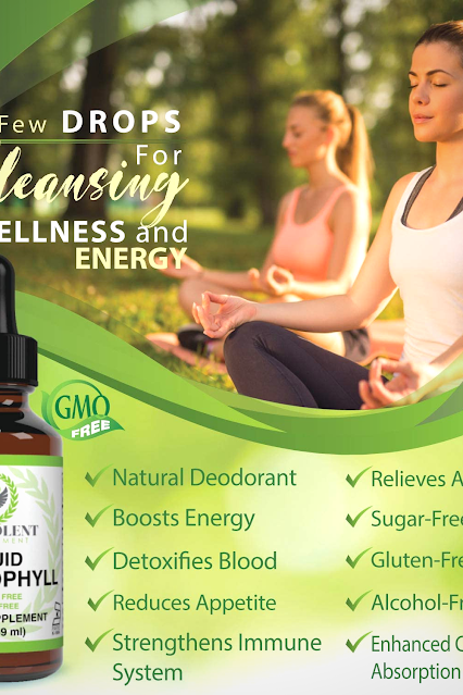 Chlorophyll Liquid Drops