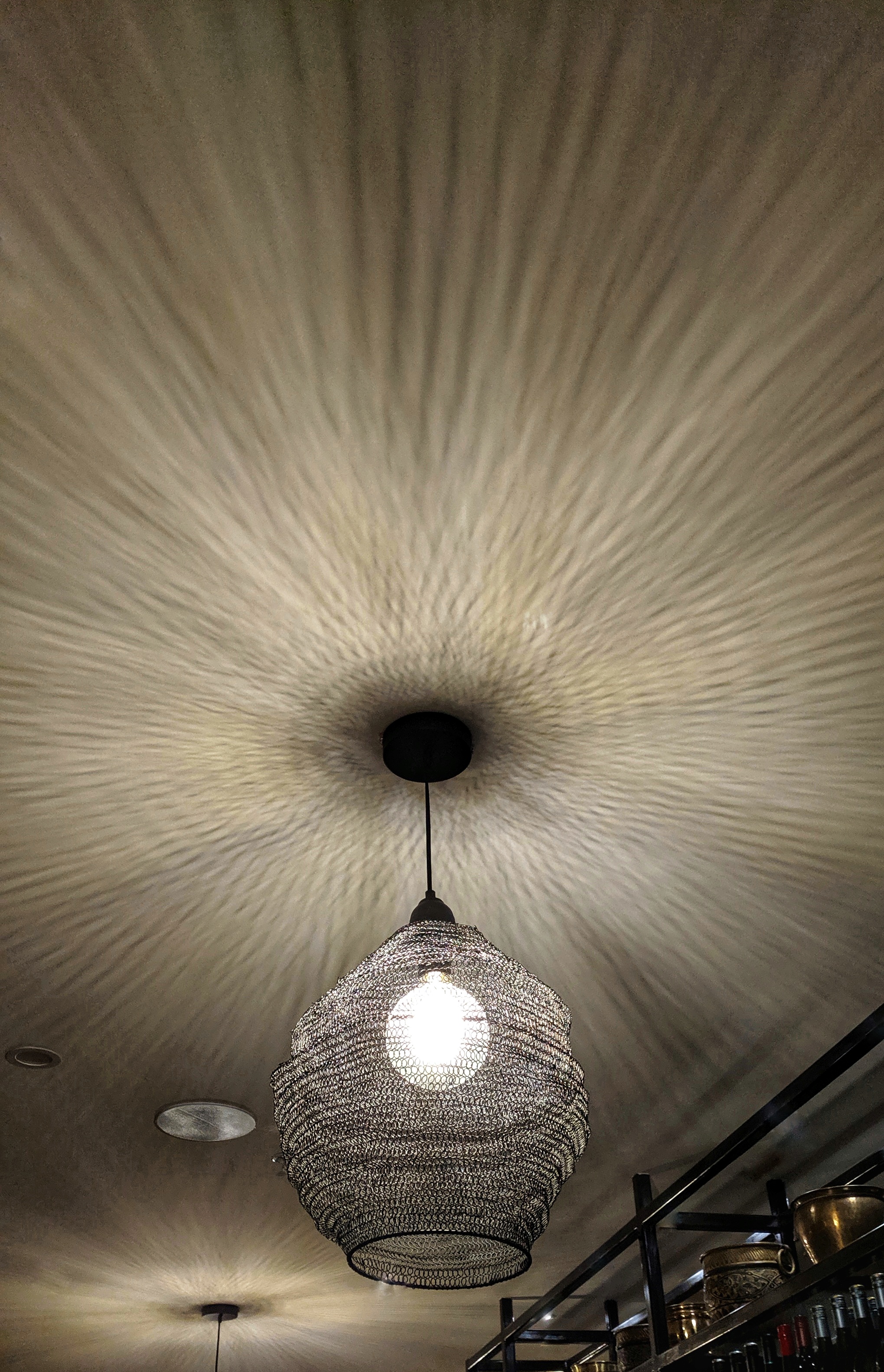 Amador ceiling lights and pattern