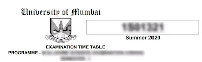 Download Mumbai University Time Table