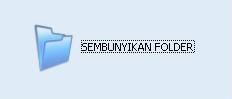 cara menyembunyikan folder di windows Xp