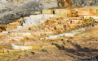 黃石國家公園, Mammoth Hot Springs, yellowstone national park