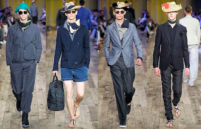  Fashion Hats on Men Fashion   Lanvin Spring Summer Collection   Men Fashion Hats