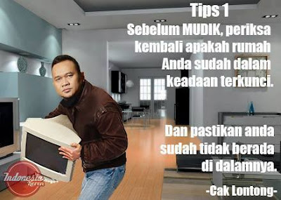 tips 1 pastikan rumah terkunci